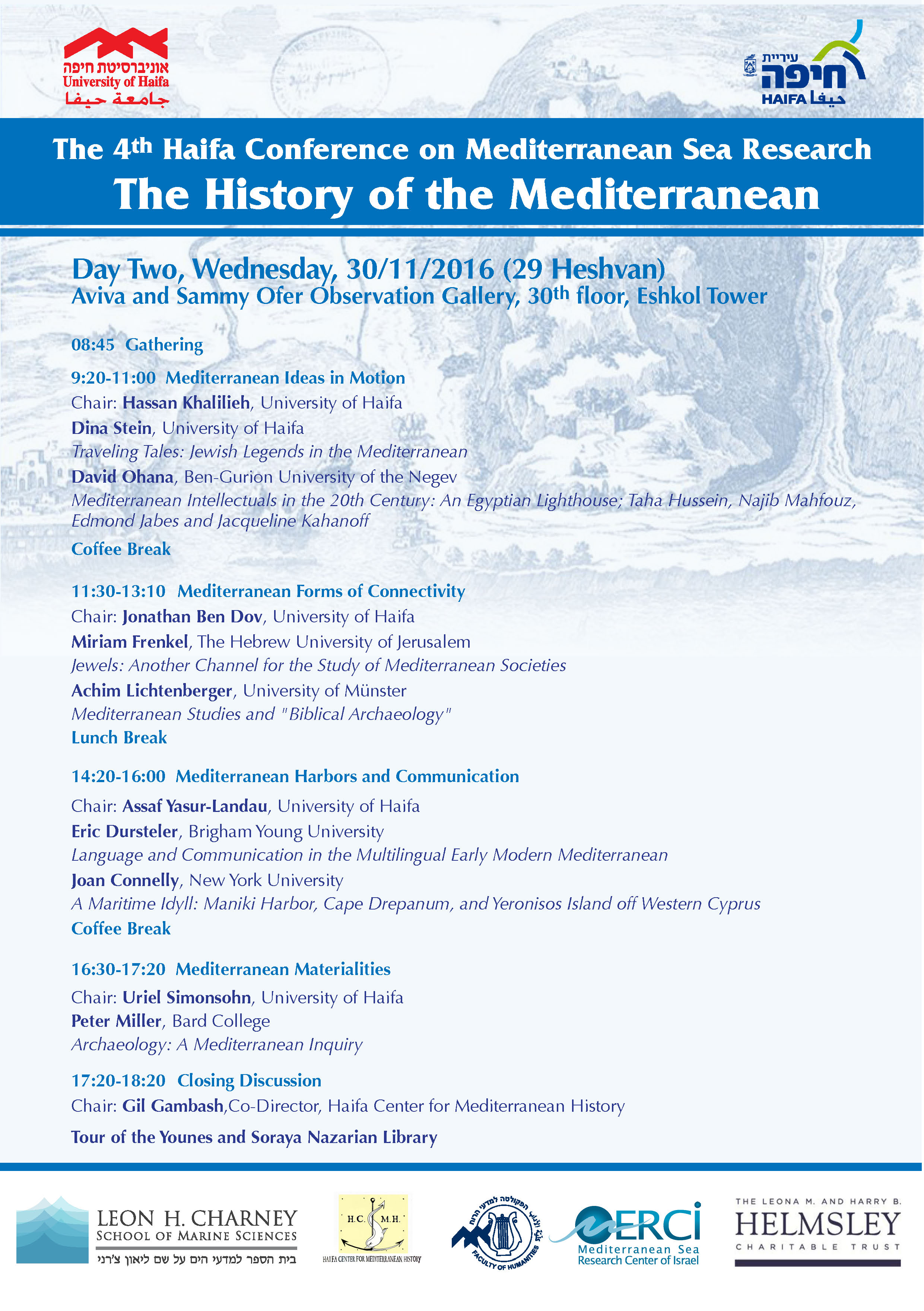 The Haifa Conference on Mediterranean Research program Page 2